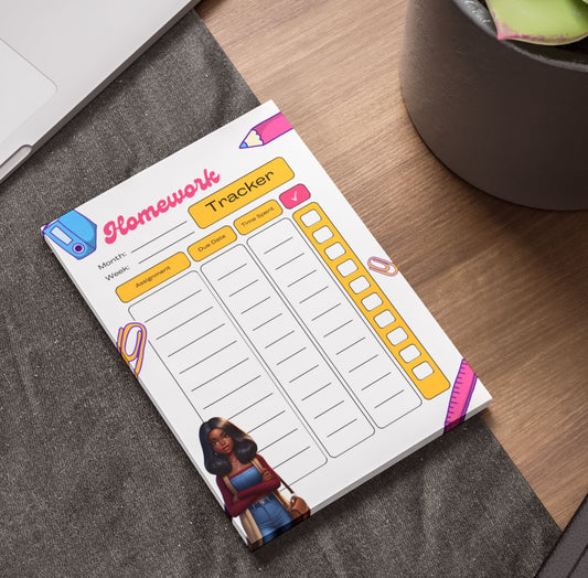 Rebekah Homework Tracker Post-it® Note Pads