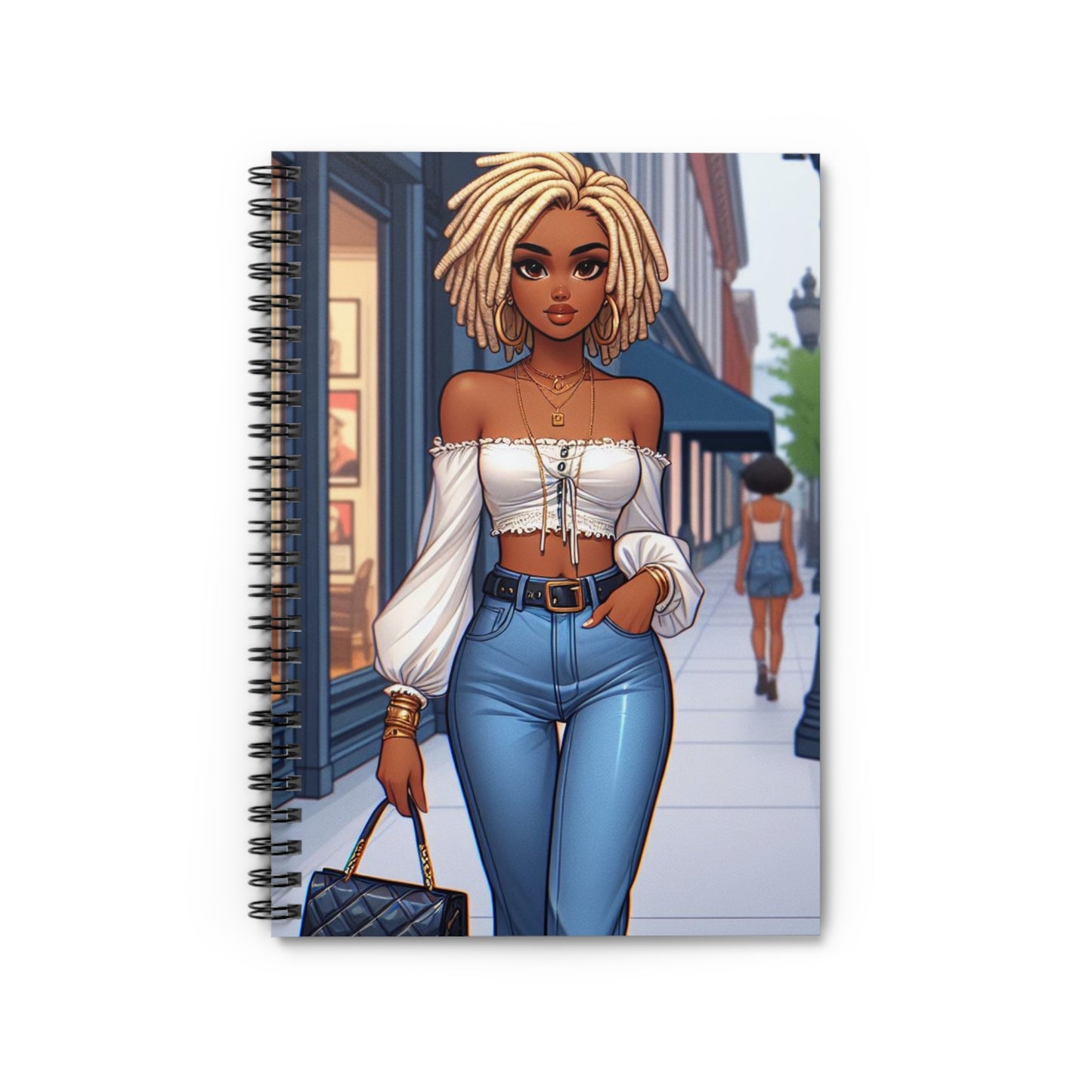 Leila Spiral Notebook | Ruled Line