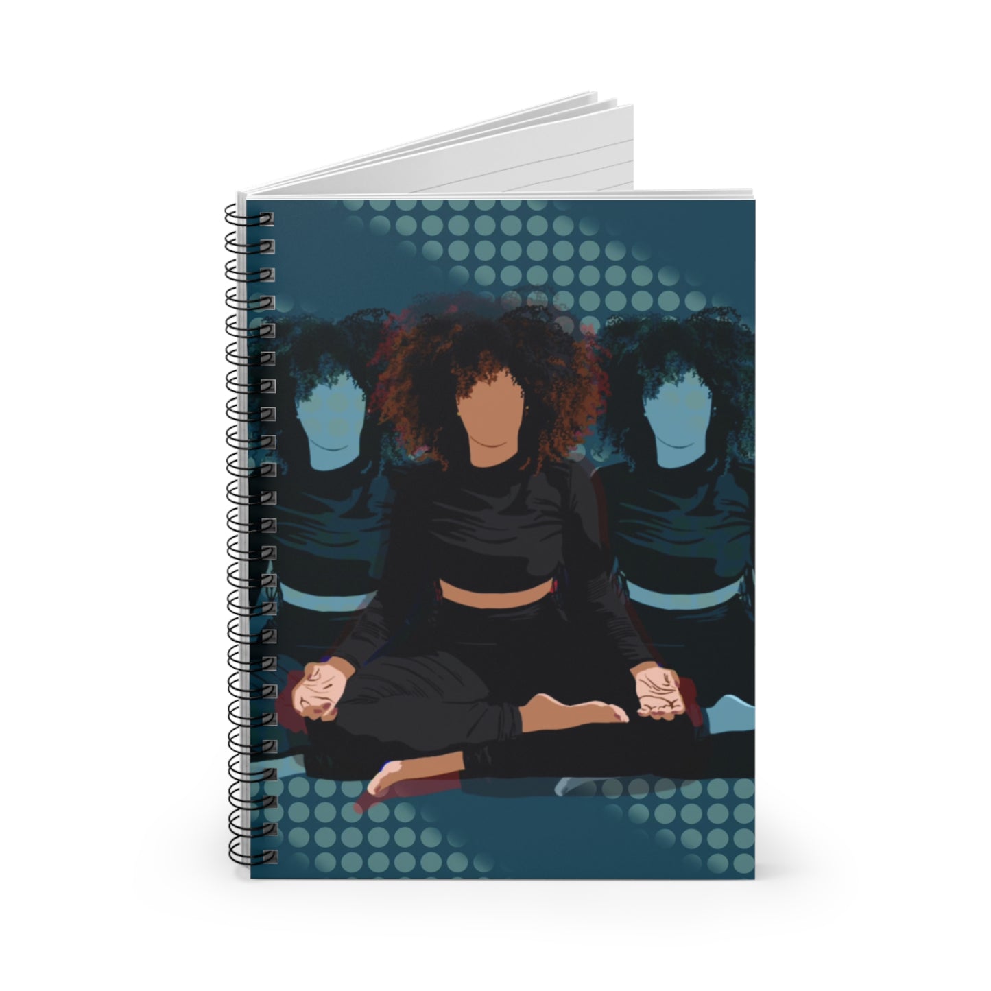 Meditation Flex Spiral Notebook | Ruled Line