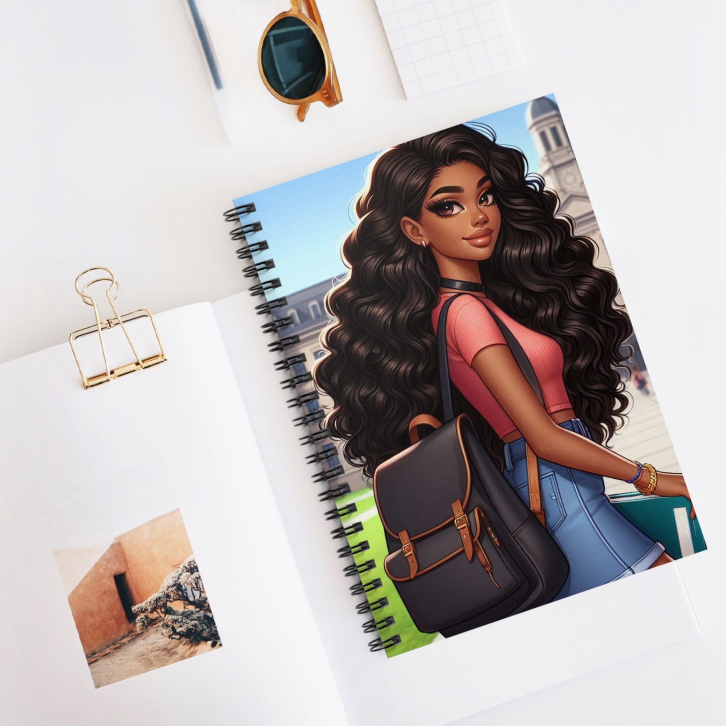 Olivia Spiral Notebook | Ruled Line