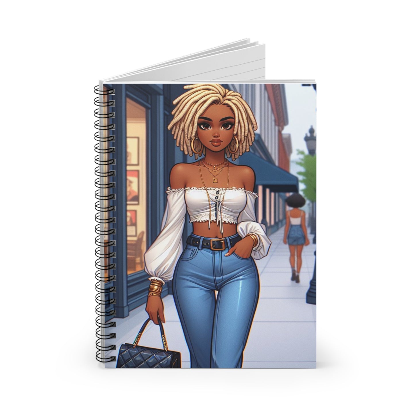 Leila Spiral Notebook | Ruled Line